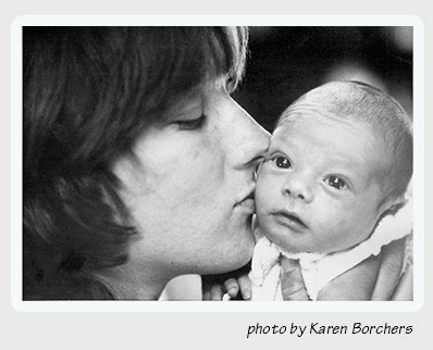 Jennifer with newborn Toby